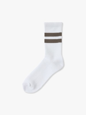 Line Socks 詳細画像 khaki