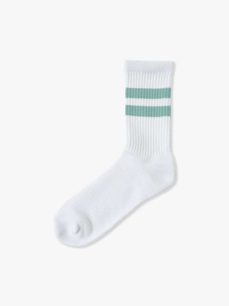 Line Socks 詳細画像 green 1