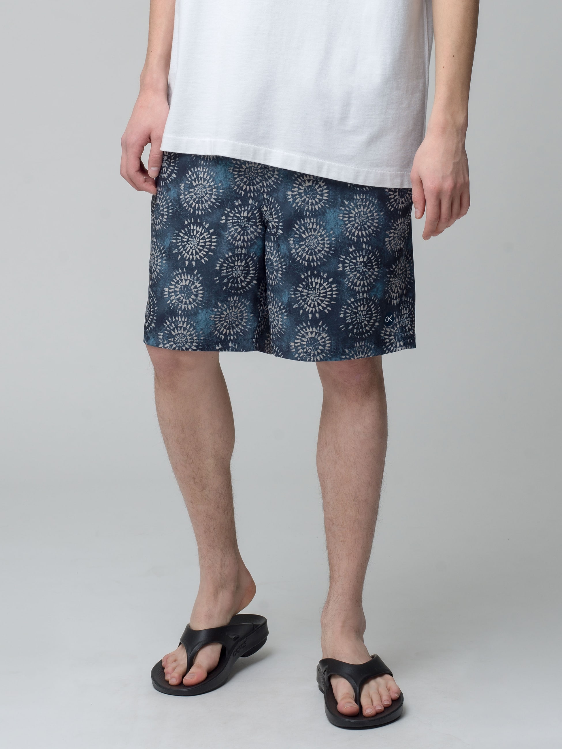 Nomadic Volley Print Shorts（navy）｜OUTERKNOWN(アウターノウン