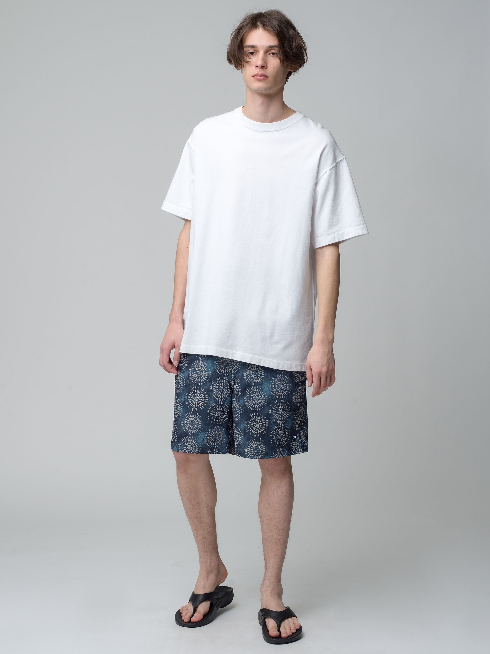 Nomadic Volley Print Shorts（navy）｜OUTERKNOWN(アウターノウン