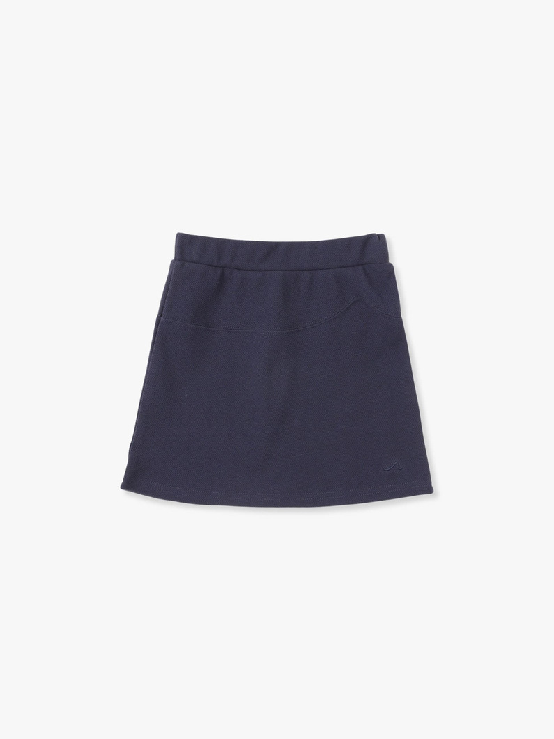 Organic Cotton Skirt 詳細画像 navy 4