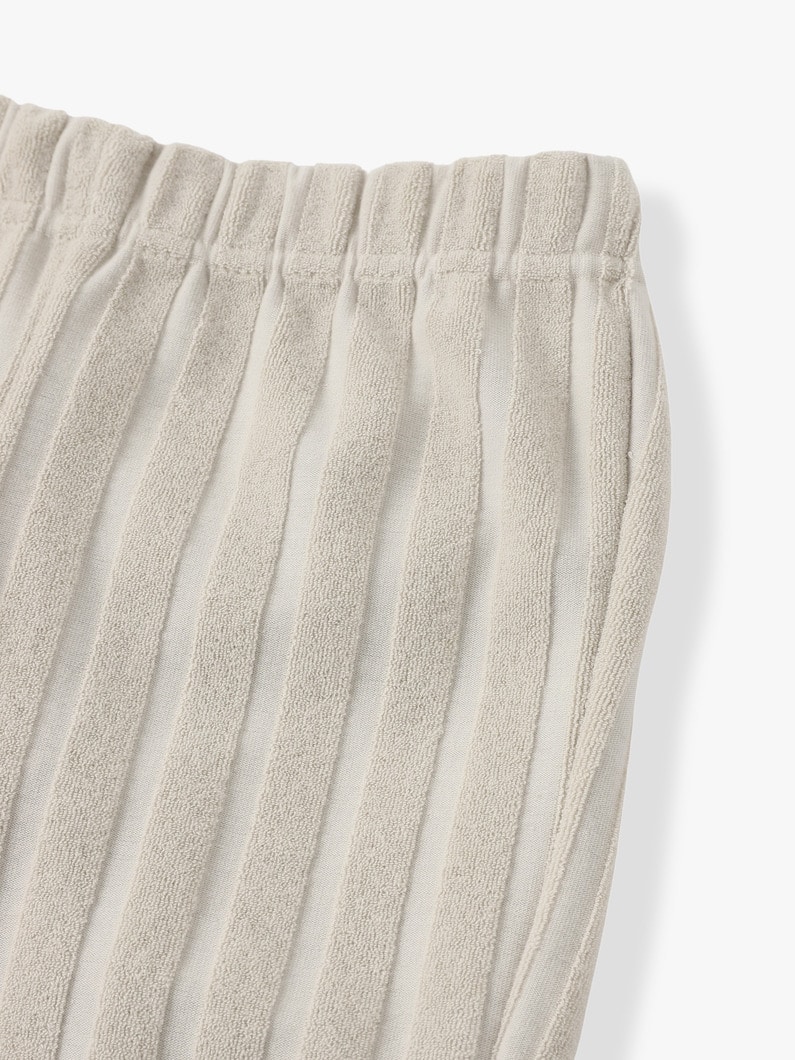 Pile Striped Pants 詳細画像 brown 5