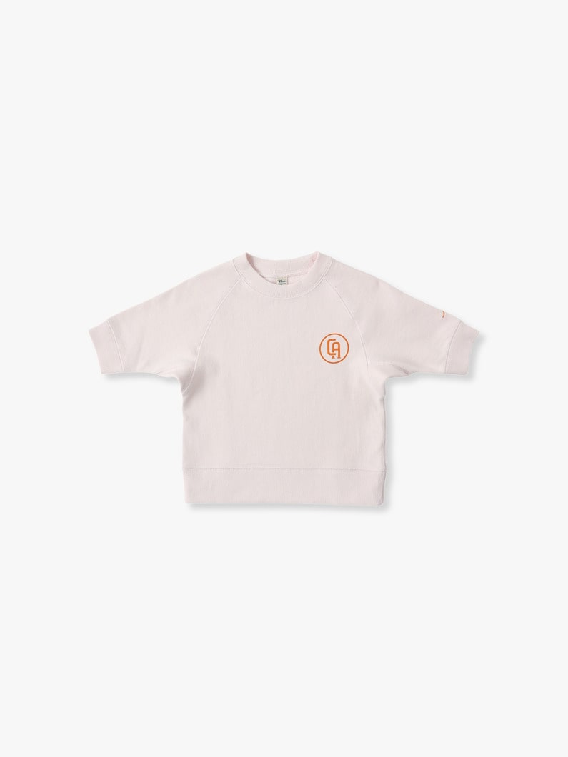CA Logo Print Sweat Shirt 詳細画像 pink 3