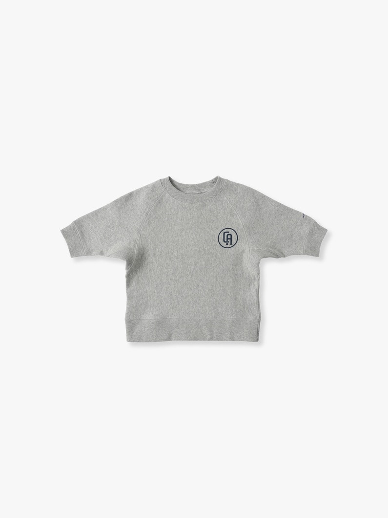 CA Logo Print Sweat Shirt 詳細画像 top gray 3