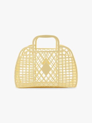 Retro Basket Bag (small) 詳細画像 yellow