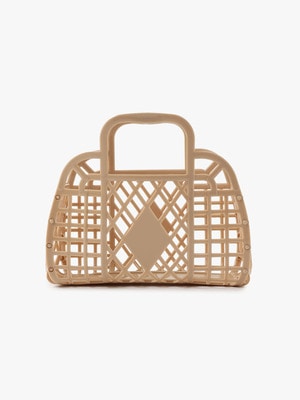 Retro Basket Bag (mini) 詳細画像 beige