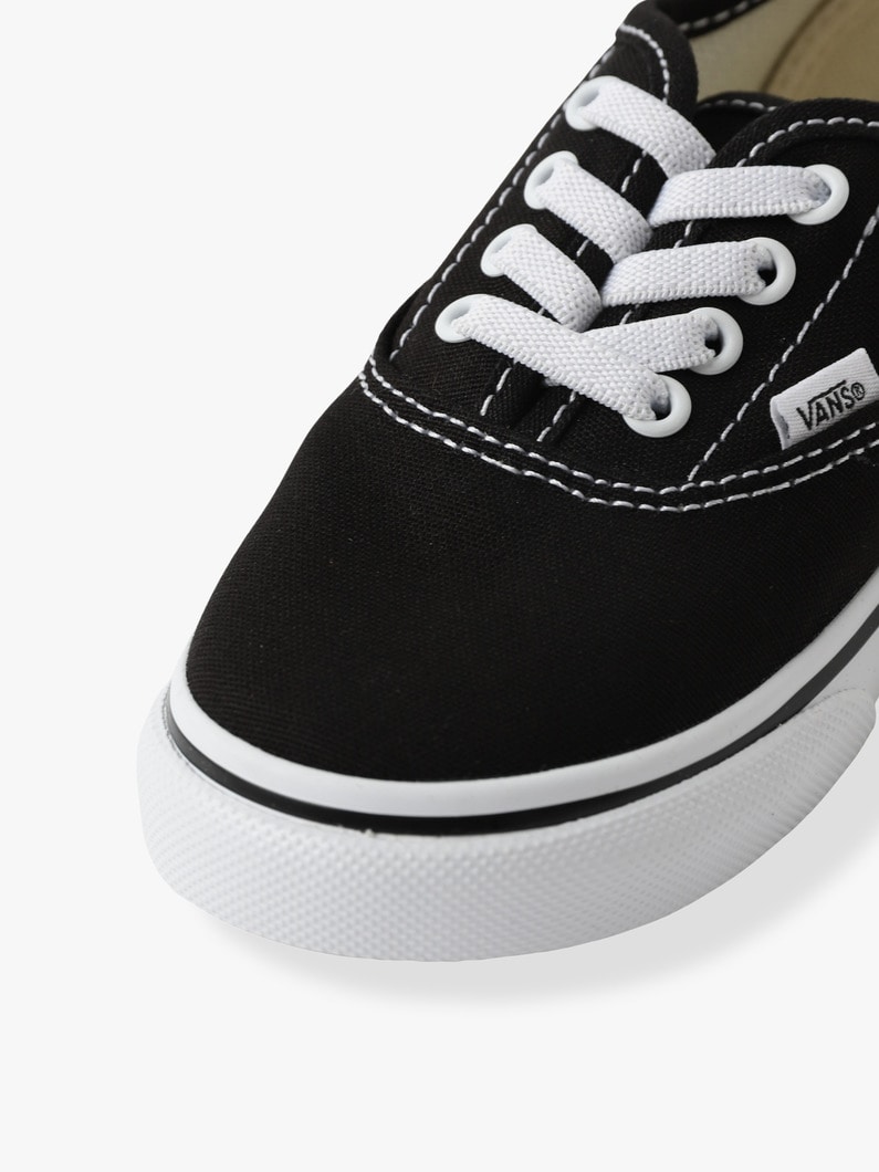Kids Authentic Elastic Lace Sneakers (15cm) 詳細画像 black 6