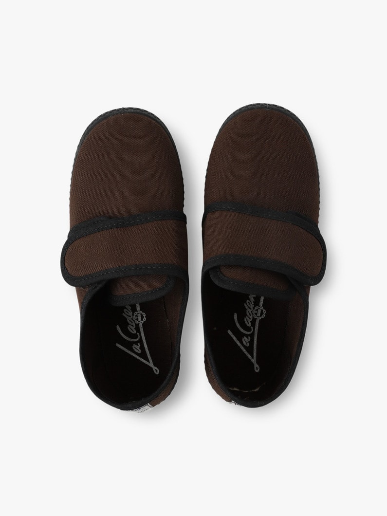 Velcro Sneakers (kids/18.5-20.5cm) 詳細画像 dark brown 4
