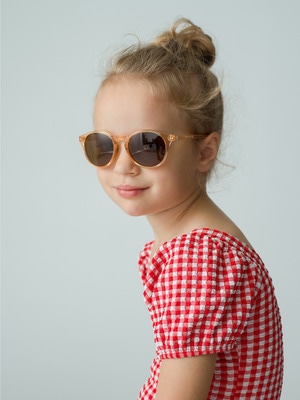 Mini Dipsea Champagne Brown Sunglasses (kids) 詳細画像 brown