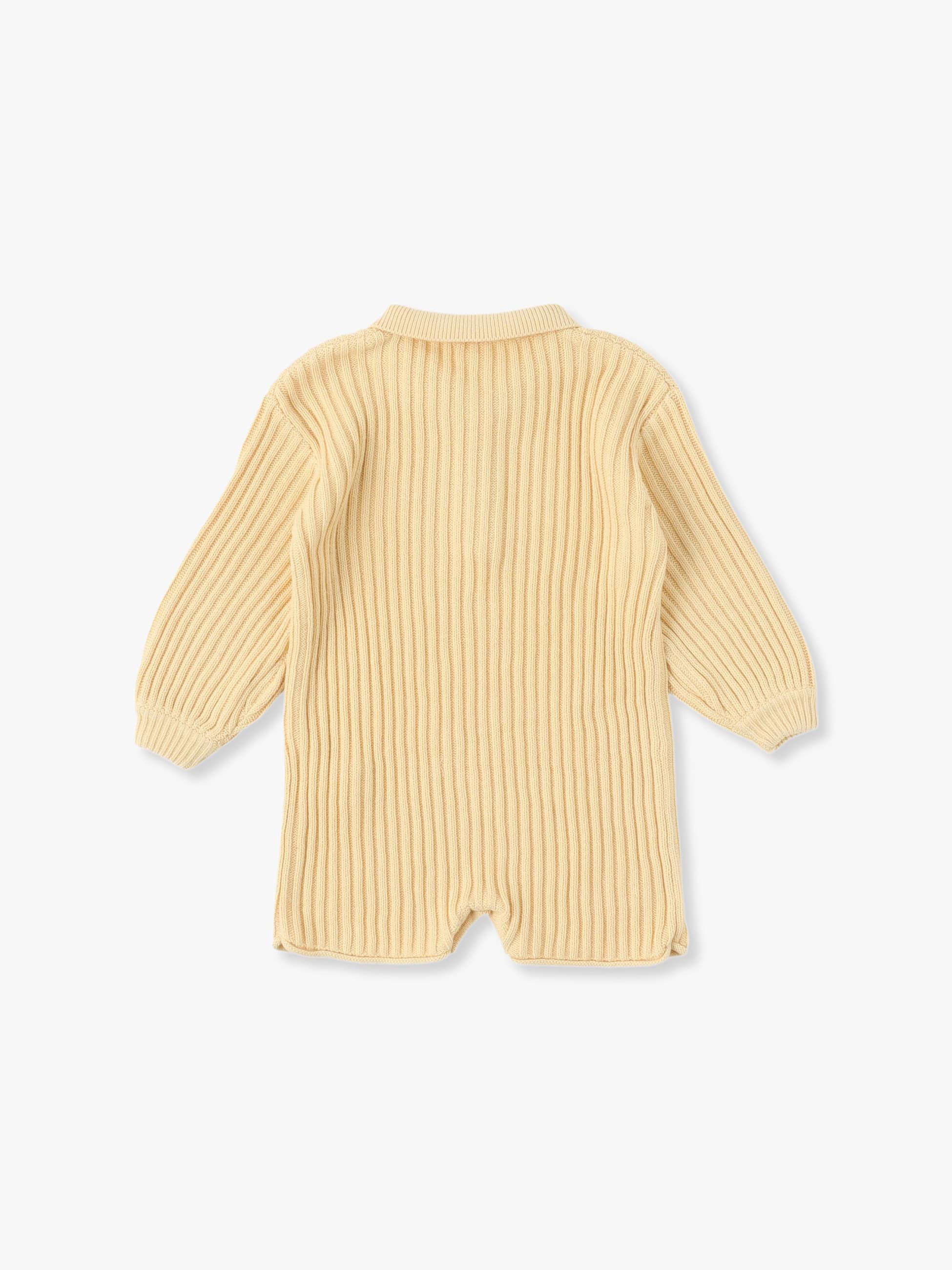 Essential Rib Knit Collar Rompers｜Illoura The Label(イローラ ザ