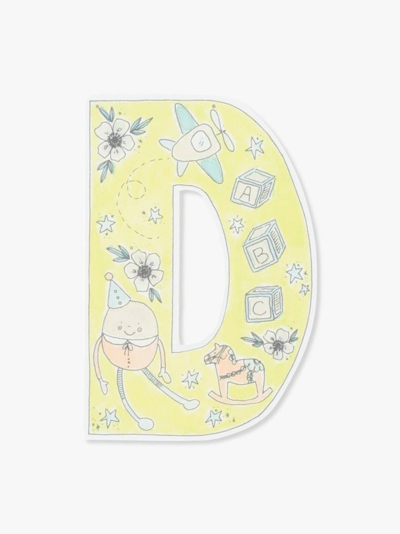 Playful Garland Alphabet Card 詳細画像 D 1
