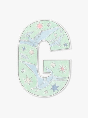Dino Garland Alphabet Card 詳細画像 G