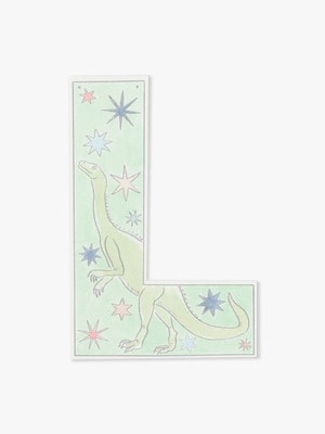 Dino Garland Alphabet Card 詳細画像 L
