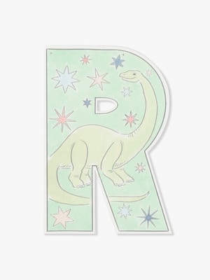 Dino Garland Alphabet Card 詳細画像 R