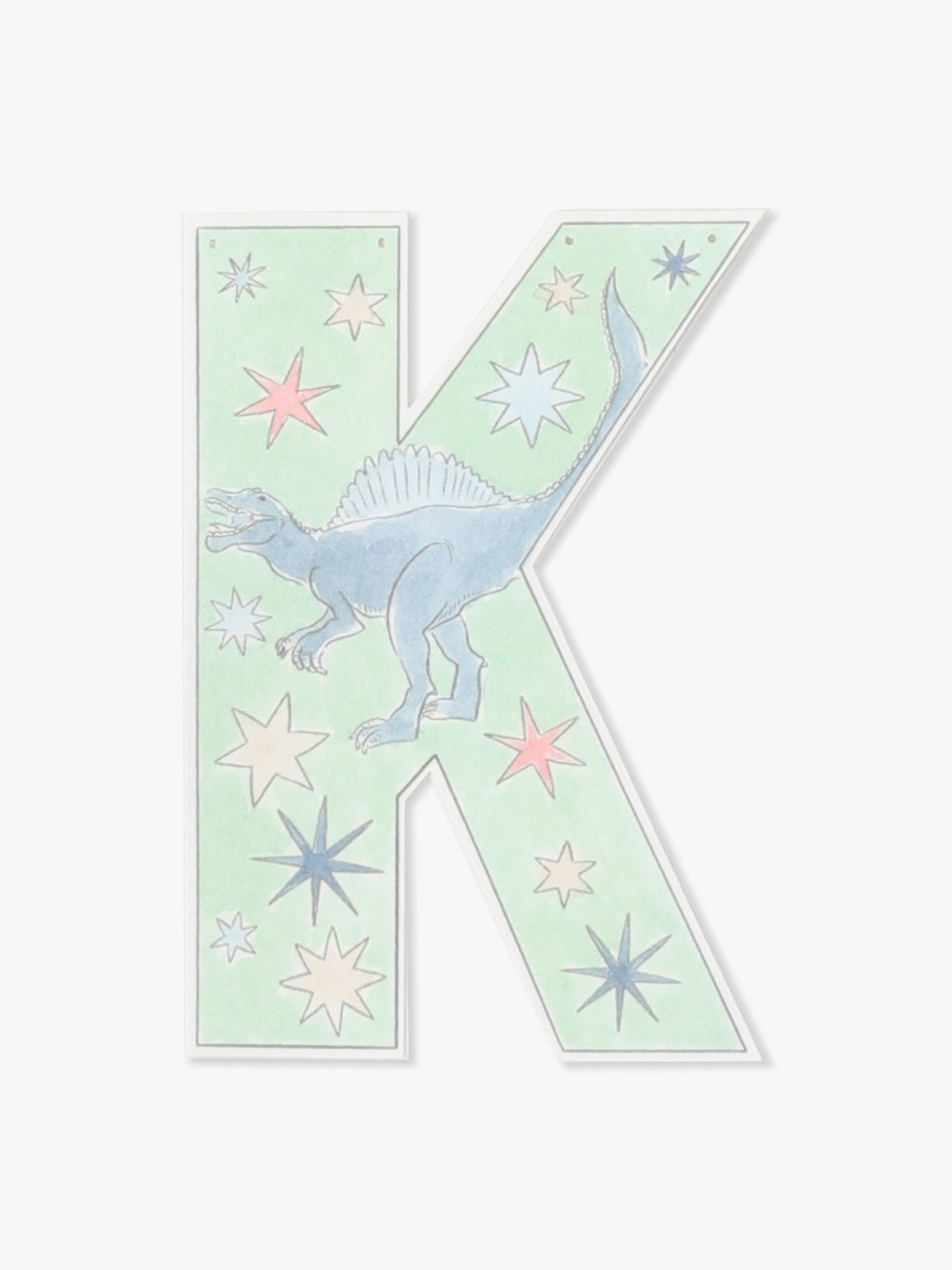 Dino Garland Alphabet Card 詳細画像 K 1