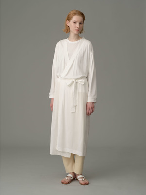 Cotton Robe 詳細画像 white