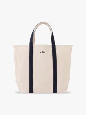 Organic Canvas Tote Bag (M) 詳細画像 navy