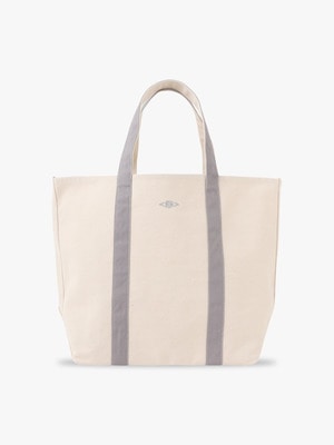 Organic Canvas Tote Bag (M) 詳細画像 gray