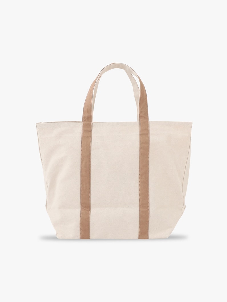 Organic Canvas Tote Bag (M) 詳細画像 beige 2