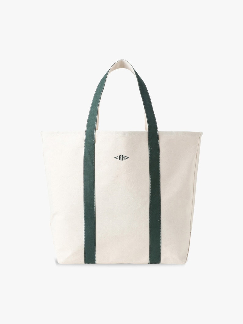 Organic Canvas Tote Bag (M) | バッグ 詳細画像 dark green 1