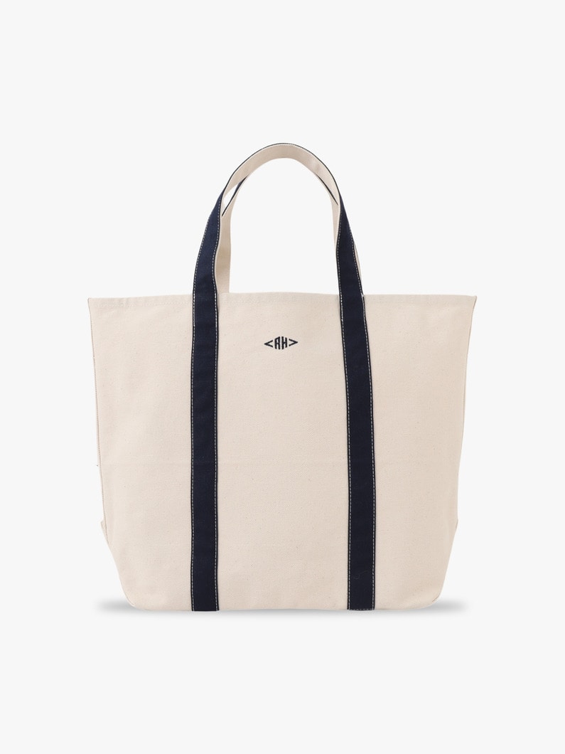 Organic Canvas Tote Bag (M) 詳細画像 navy 1