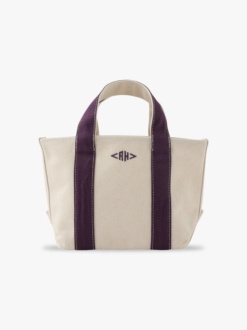 Organic Canvas Tote Bag (XS) 詳細画像 purple 2