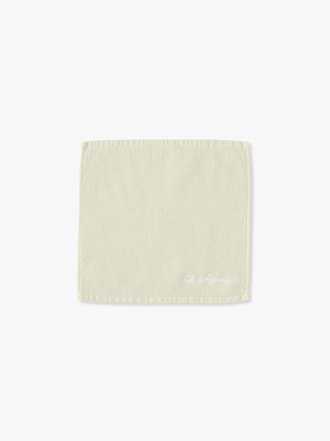 Organic Cotton Waffle Towel Handkerchief 詳細画像 light green