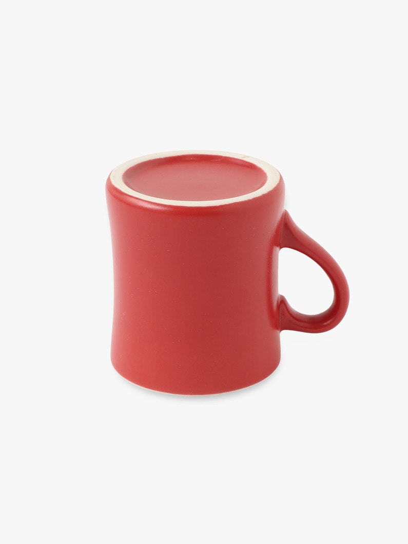 RH Emboss Logo Mug (matte red＆beige ) 詳細画像 red 4