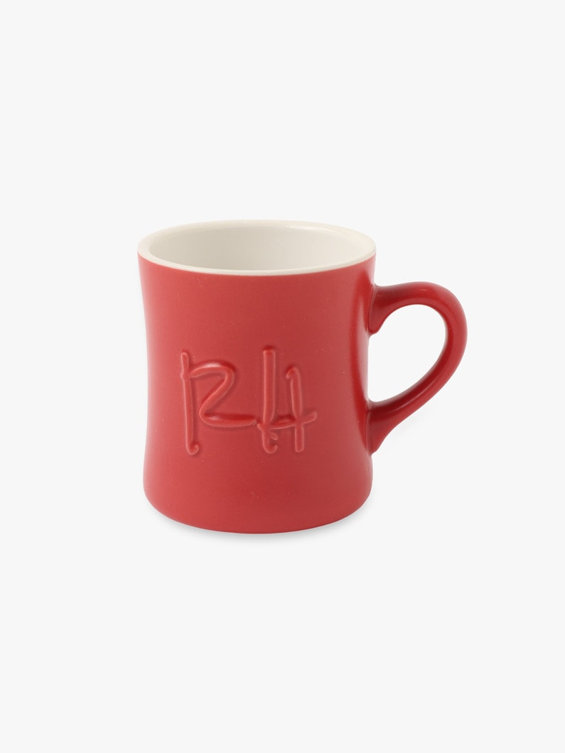 RH Emboss Logo Mug (matte red＆beige ) 詳細画像 red 2