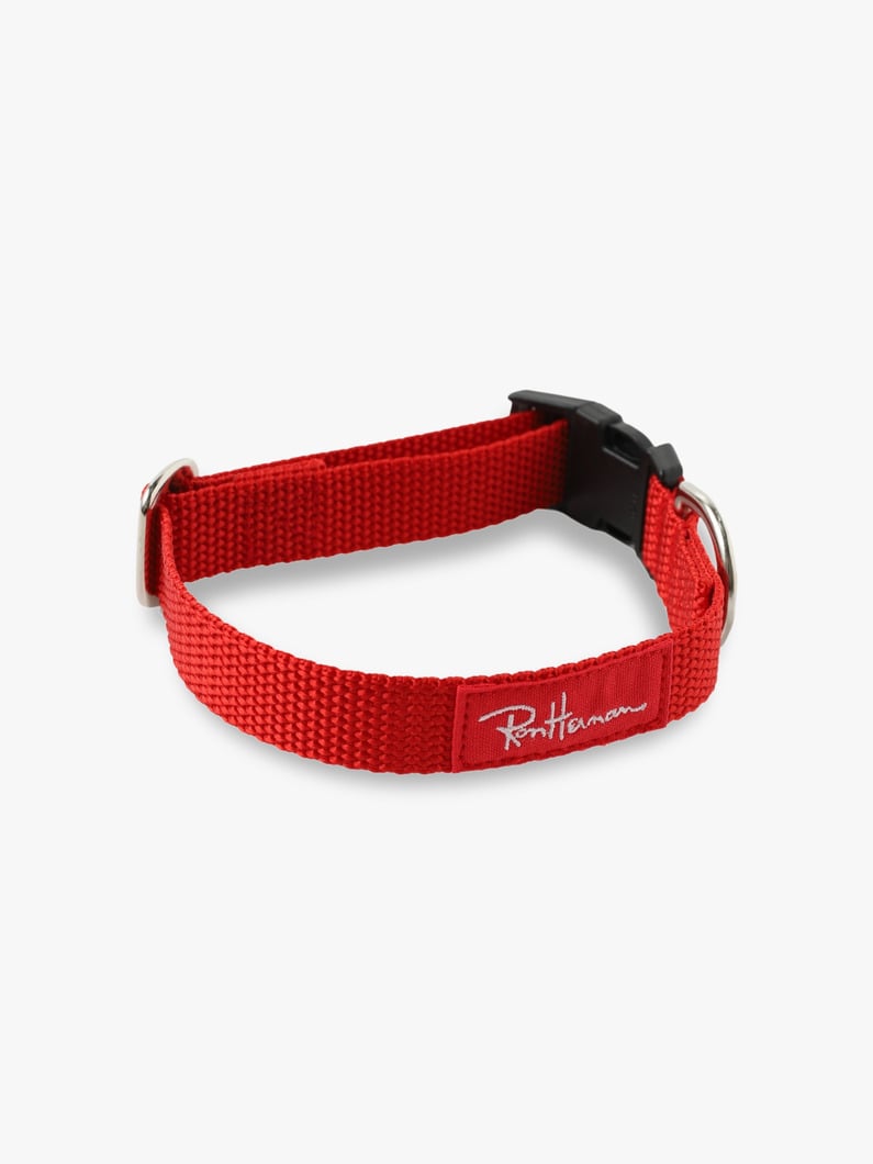 Recycled Tape Dog Collar (L) 詳細画像 red 1