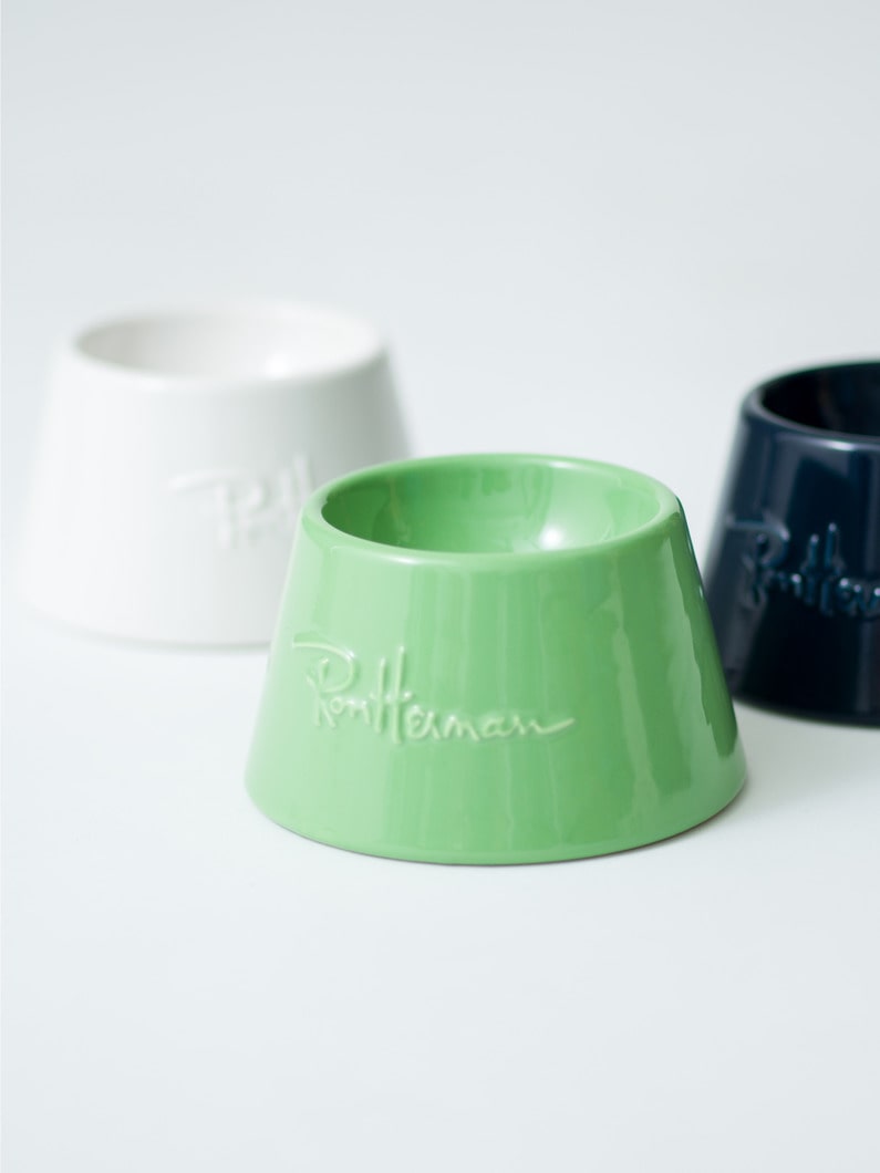 Ceramic Dog Bowl 詳細画像 green 1