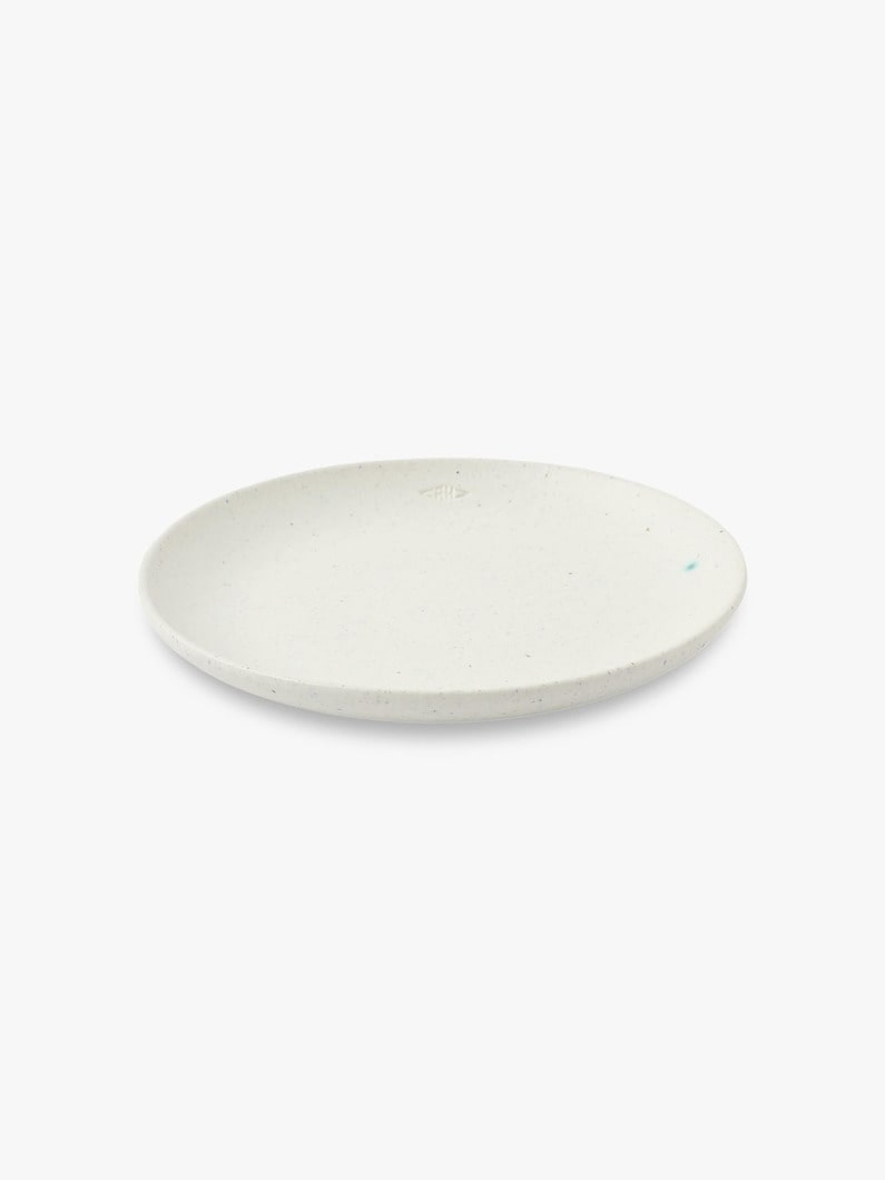 Recycled Clay Salad Plate 詳細画像 white 1