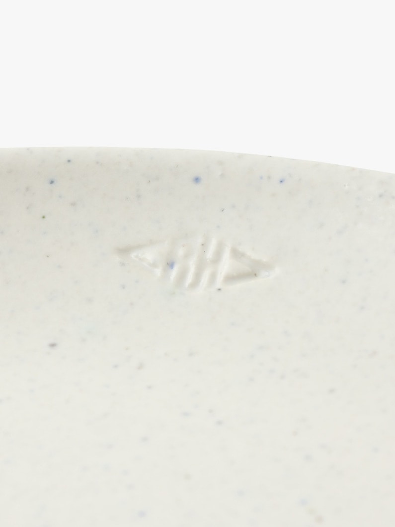 Recycled Clay Dinner Plate 詳細画像 white 4