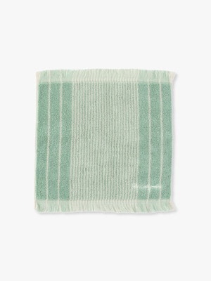 Summer Striped Towel Handkerchief 詳細画像 light green
