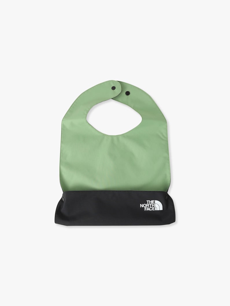 Baby Compact Yummy Bib (mint/light gray) 詳細画像 mint