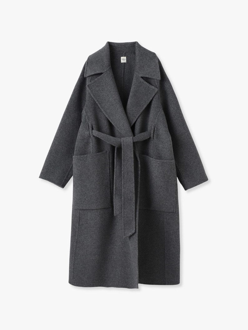 Wrap Coat 詳細画像 charcoal gray