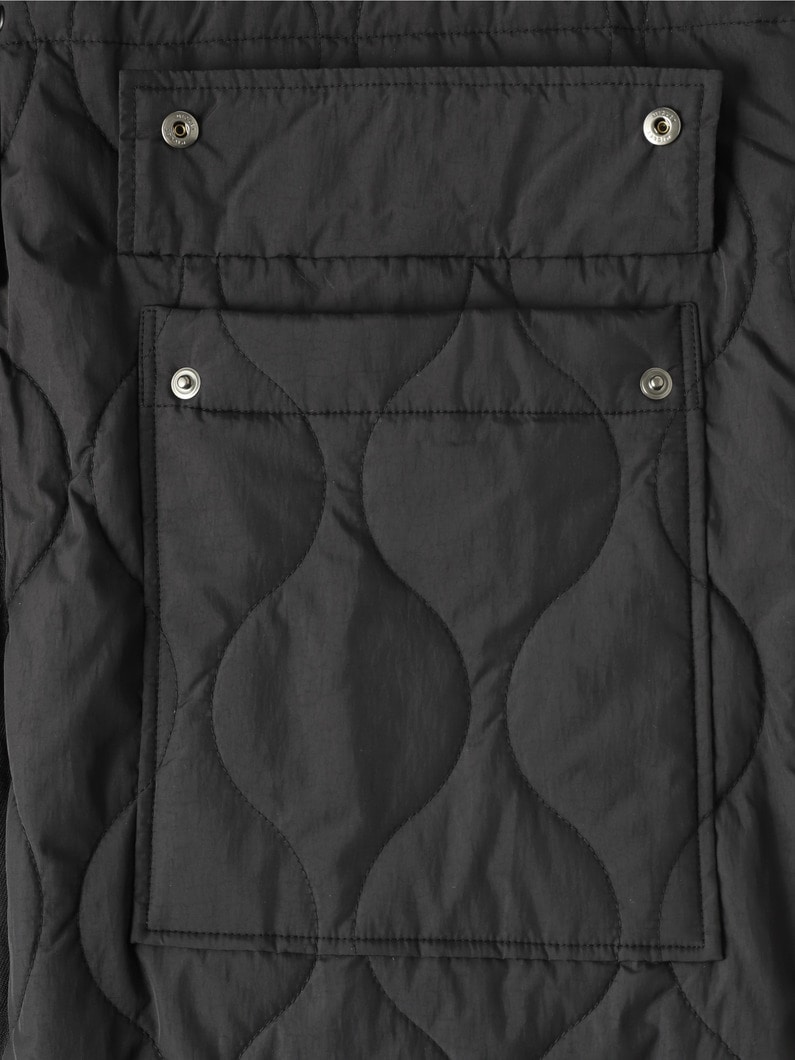 Quilted Coat 詳細画像 black 3