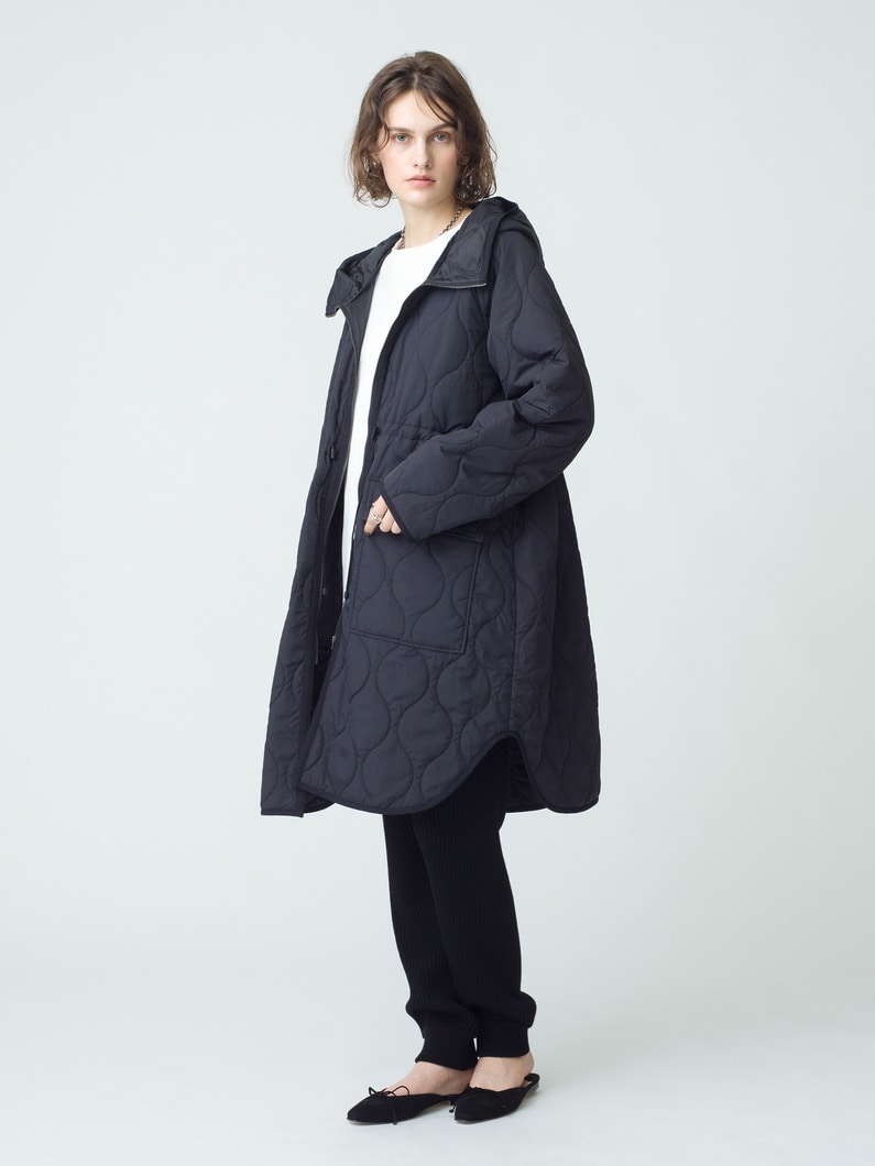 Quilted Coat 詳細画像 black 4