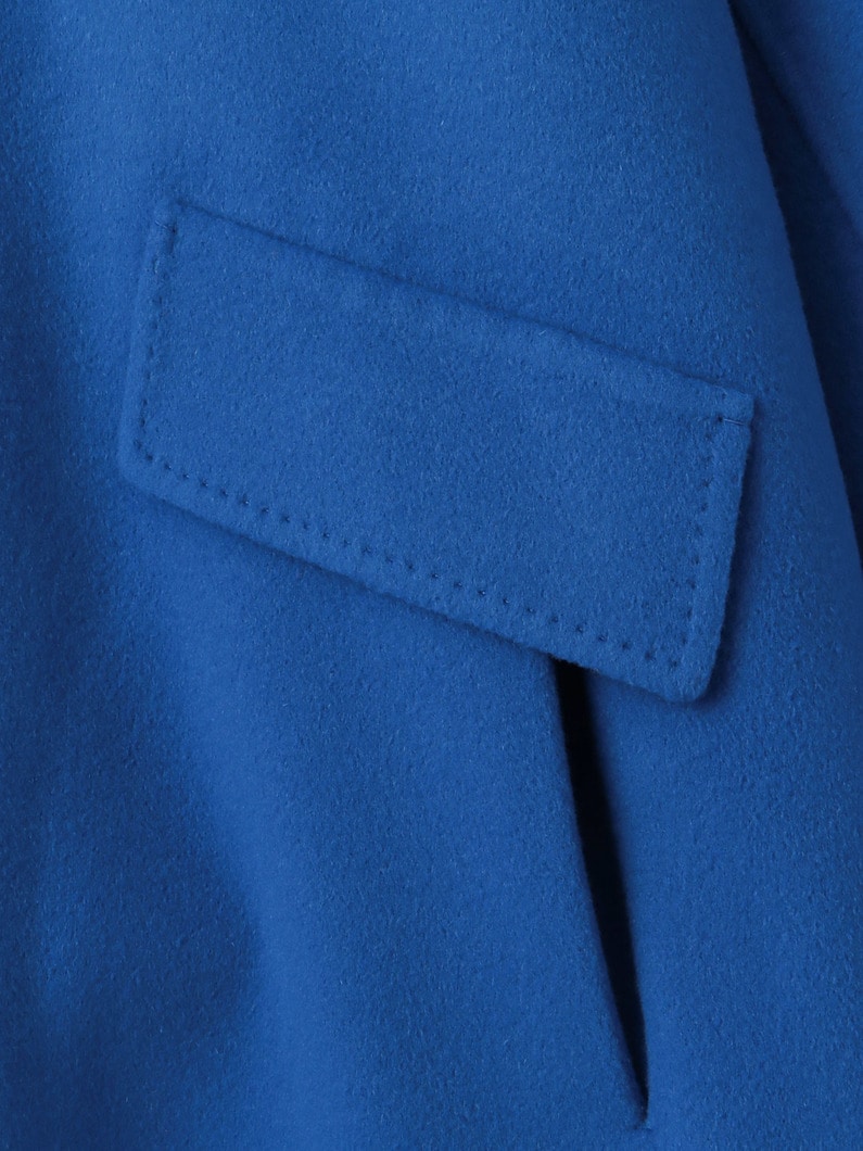 Luxe Sharm Beaver Coat (black/blue) 詳細画像 blue 4