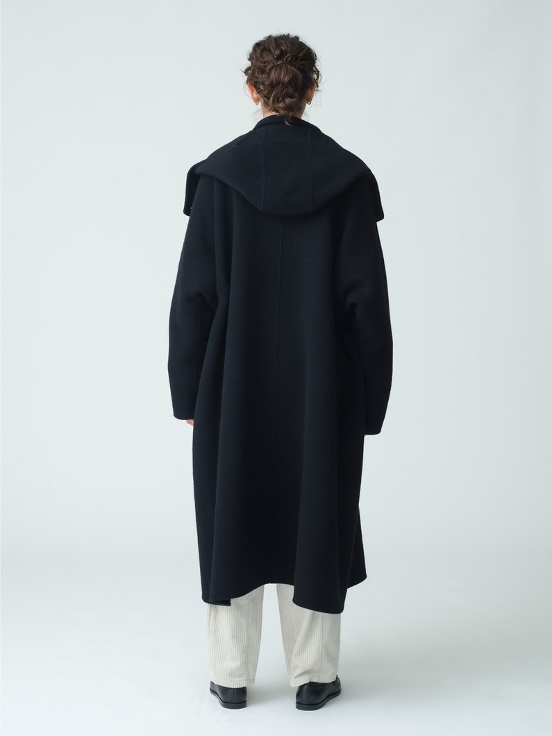 Wool Long Coat 詳細画像 black 5