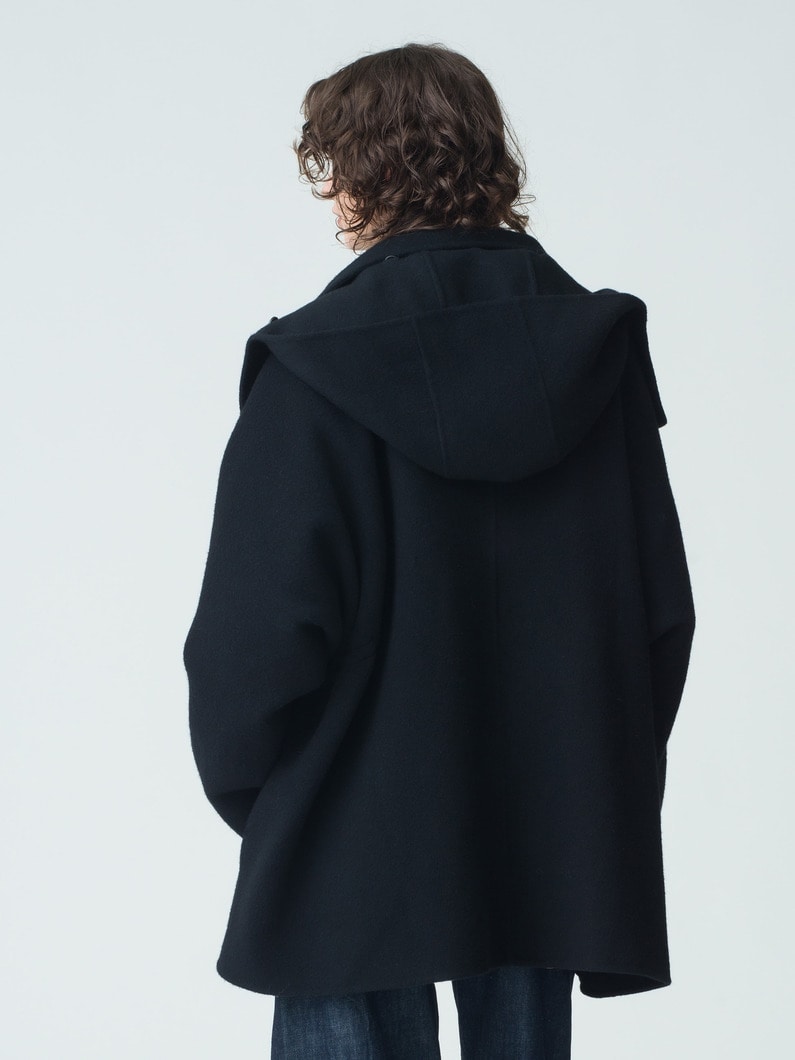 Wool Short Coat 詳細画像 black 3