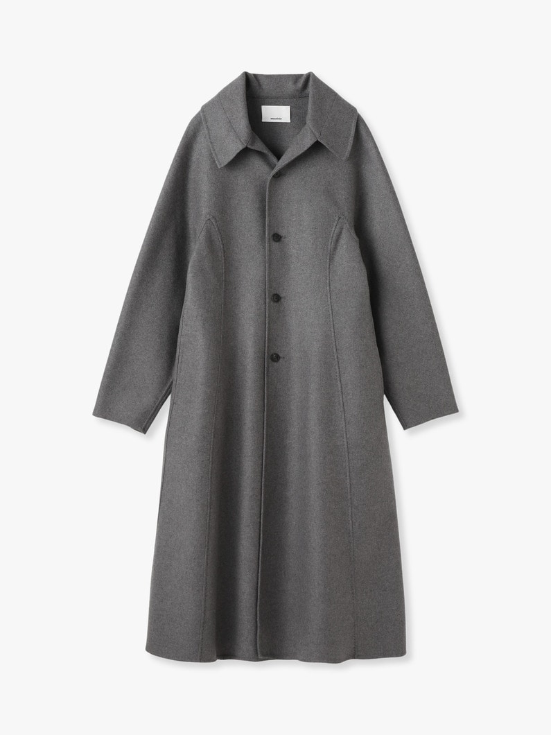 River Melton Volume Coat (gray/black) 詳細画像 gray 1