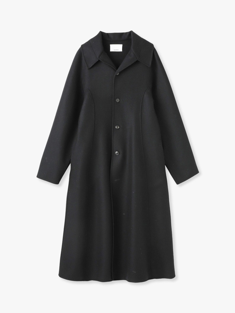 River Melton Volume Coat (gray/black) 詳細画像 black 1