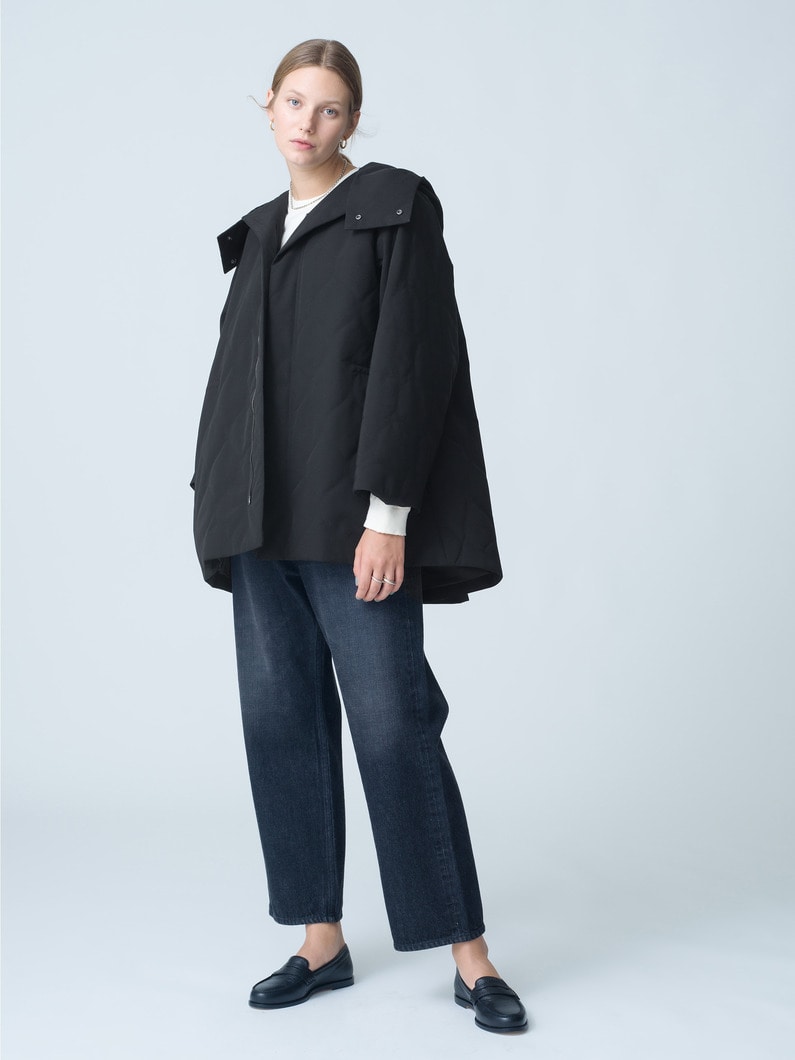 Quilting Medium Coat 詳細画像 black 3