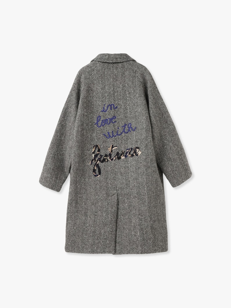 15th Anniversary In Love with Future Wool Coat 詳細画像 gray 1