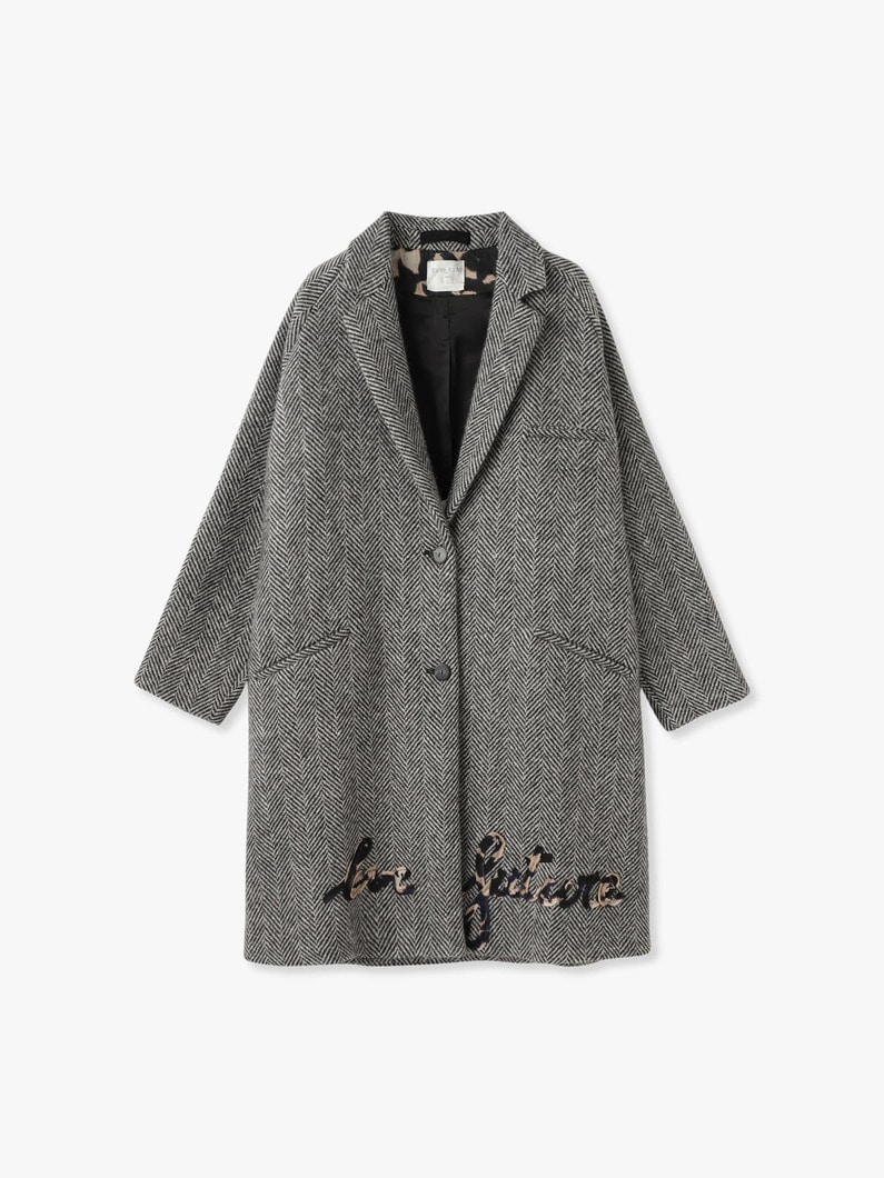 15th Anniversary In Love with Future Wool Coat 詳細画像 gray 3