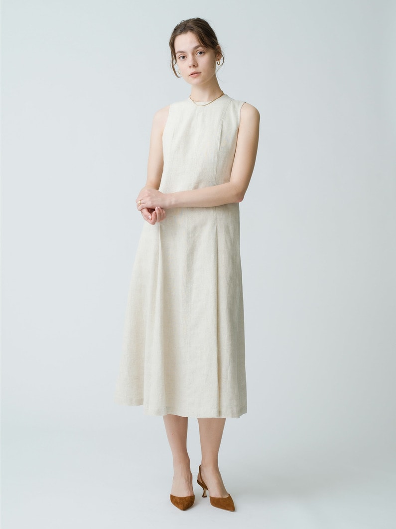 Linen Dress 詳細画像 ivory 2