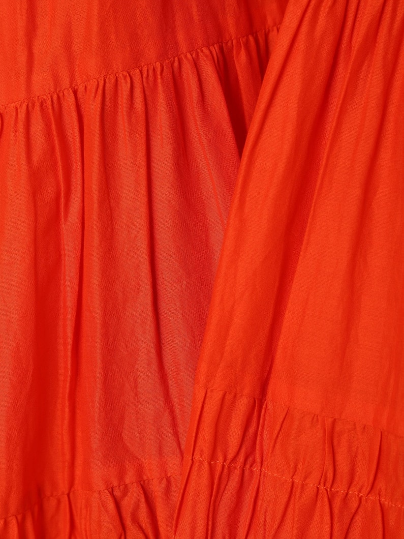 Soliman Midi Dress (orange) 詳細画像 orange 5