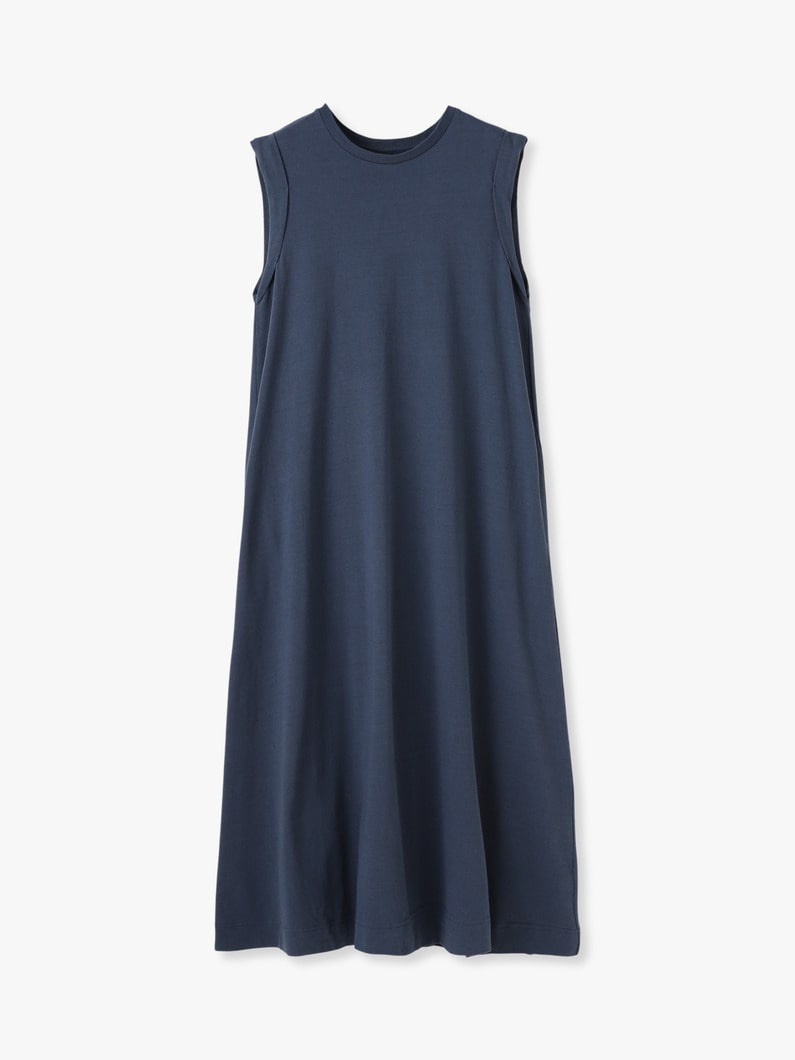 Cotton Cupro Dress 詳細画像 dark blue 2