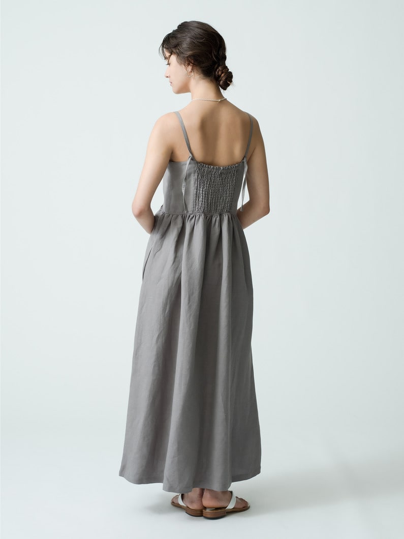 Shirring Dress 詳細画像 gray 2